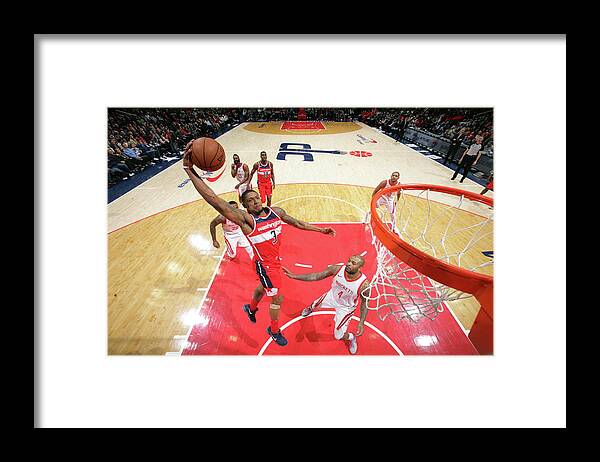 Nba Pro Basketball Framed Print featuring the photograph Bradley Beal by Ned Dishman