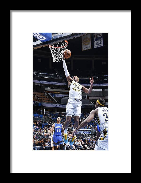 Nba Pro Basketball Framed Print featuring the photograph Buddy Hield by Fernando Medina