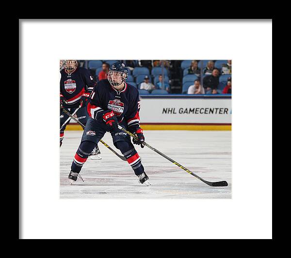 Buffalo Framed Print featuring the photograph CCM/USA Hockey All-American Prospects Game #3 by Jen Fuller