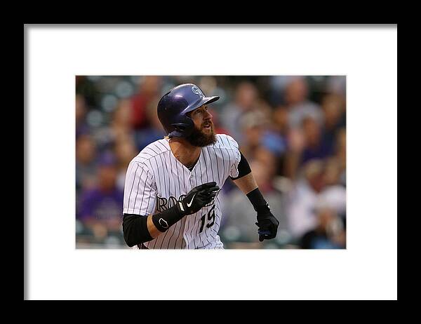 American League Baseball Framed Print featuring the photograph Charlie Blackmon by Doug Pensinger