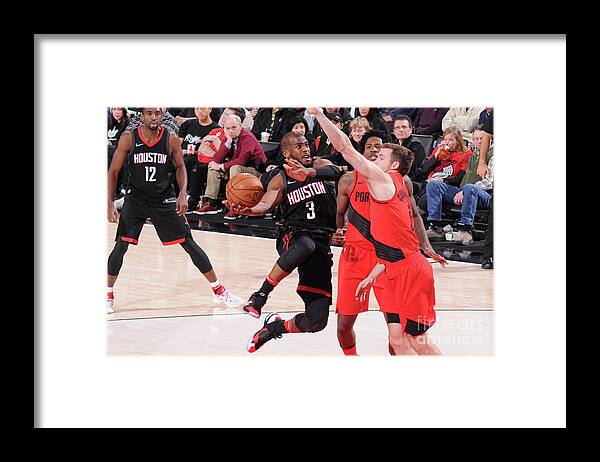 Chris Paul Framed Print featuring the photograph Chris Paul by Sam Forencich