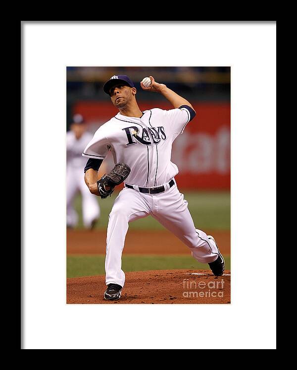 David Price Framed Print featuring the photograph David Price by J. Meric