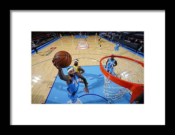 Demarcus Cousins Framed Print featuring the photograph Demarcus Cousins by Cato Cataldo