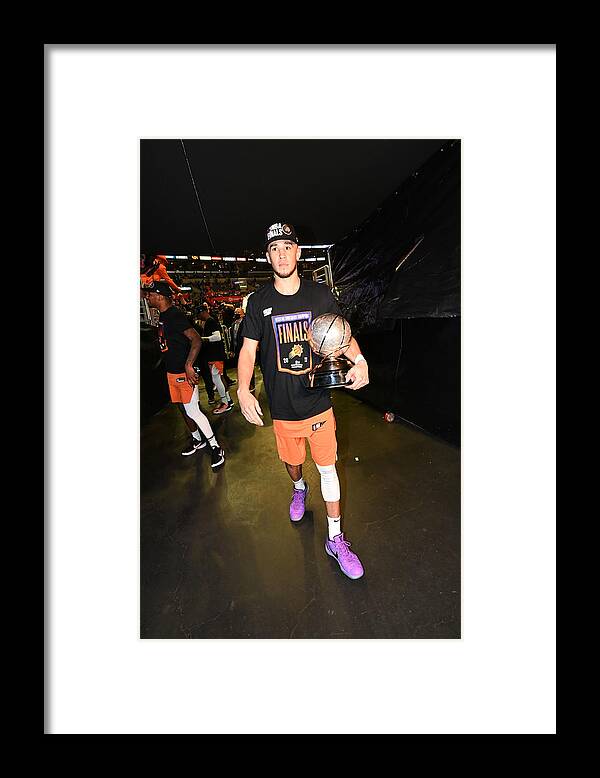 Devin Booker Framed Print featuring the photograph Devin Booker #3 by Adam Pantozzi