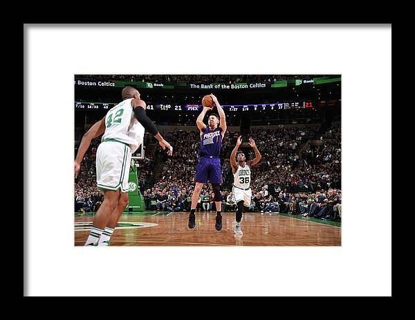 Devin Booker Framed Print featuring the photograph Devin Booker by Brian Babineau