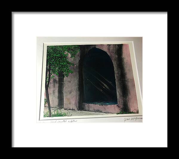 Landscape Framed Print featuring the photograph Enter #3 by Jean Wolfrum