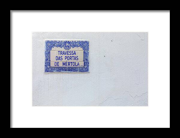 Entradas Framed Print featuring the photograph Entradas - Portugal #3 by Joana Kruse