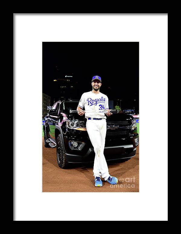 People Framed Print featuring the photograph Eric Hosmer by Harry How