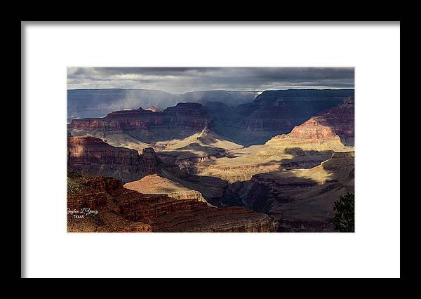  Framed Print featuring the photograph Grand Canyon #3 by G Lamar Yancy