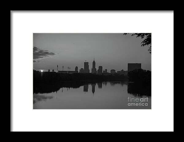 8343 Framed Print featuring the photograph Indianapolis Sunrise #3 by FineArtRoyal Joshua Mimbs