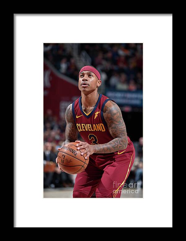 Nba Pro Basketball Framed Print featuring the photograph Isaiah Thomas by David Liam Kyle