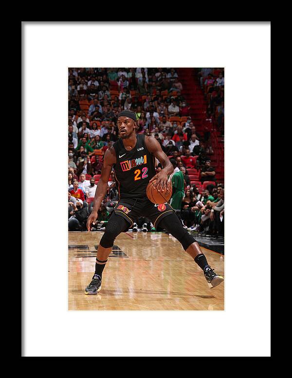 Sports Ball Framed Print featuring the photograph Jimmy Butler by Issac Baldizon