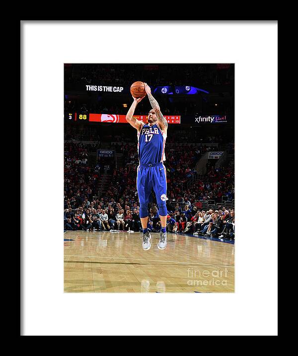 Nba Pro Basketball Framed Print featuring the photograph J.j. Redick by Jesse D. Garrabrant
