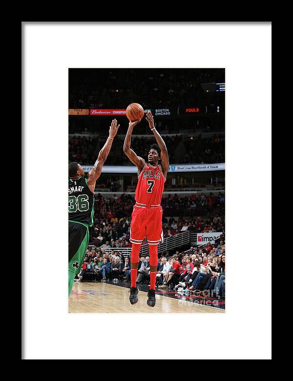 Nba Pro Basketball Framed Print featuring the photograph Justin Holiday by Gary Dineen