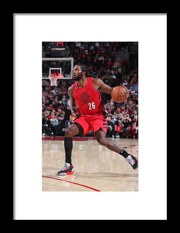 Justise Winslow Framed Print featuring the photograph Justise Winslow #3 by Sam Forencich
