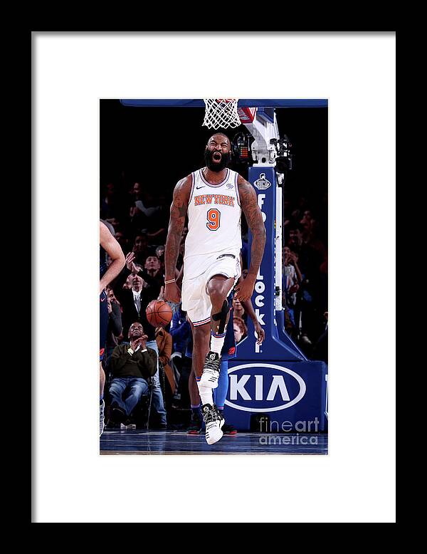Nba Pro Basketball Framed Print featuring the photograph Kyle O'quinn by Nathaniel S. Butler