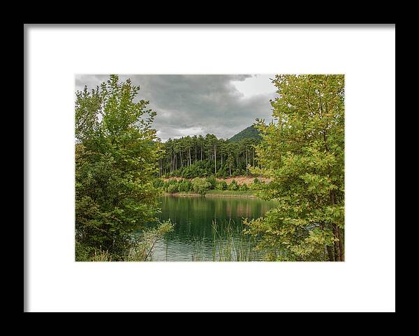 Greece Framed Print featuring the photograph Landscape in Greece #3 by Eleni Kouri