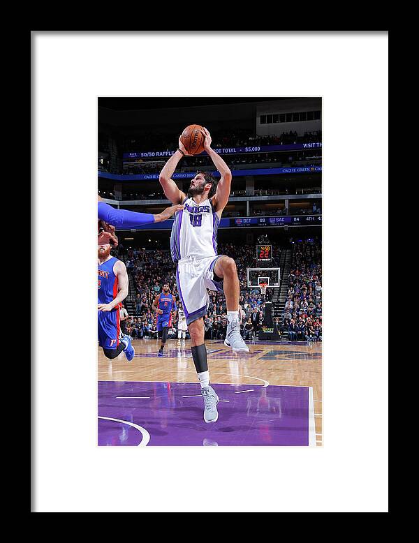 Omri Casspi Framed Print featuring the photograph Omri Casspi #3 by Rocky Widner