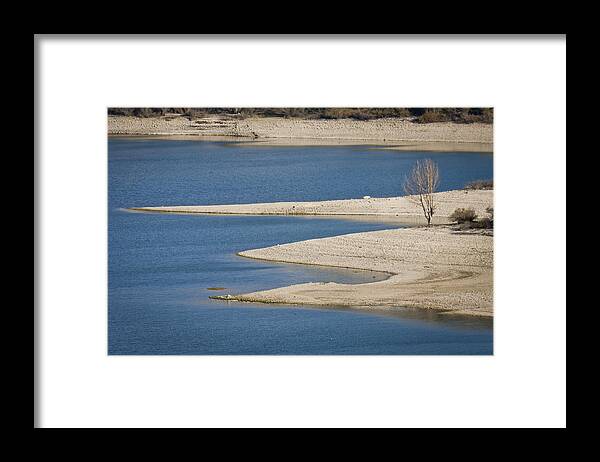 Lakeshore Framed Print featuring the photograph 3 Or Three by Adriano Ficarelli