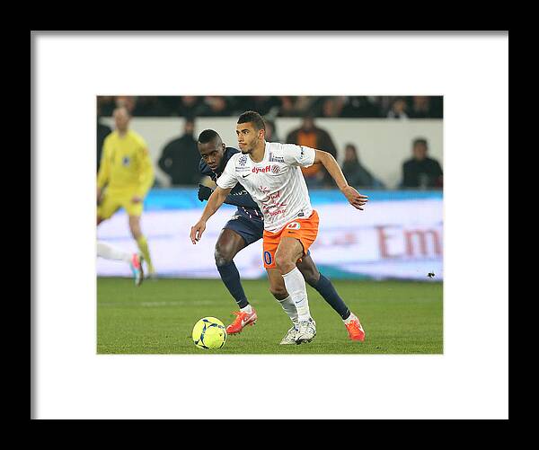 Montpellier Hsc Framed Print featuring the photograph Paris Saint-Germain FC v Montpellier HSC - Ligue 1 #3 by John Berry