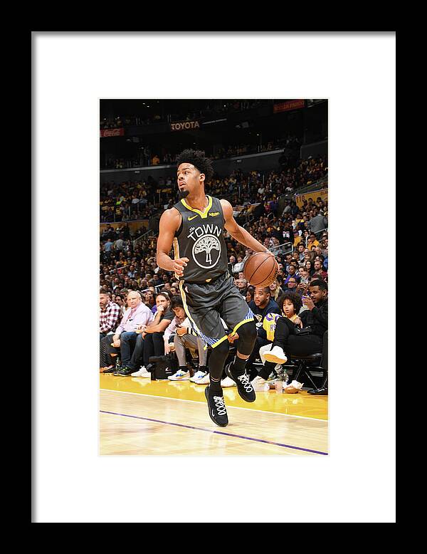 Nba Pro Basketball Framed Print featuring the photograph Quinn Cook by Andrew D. Bernstein