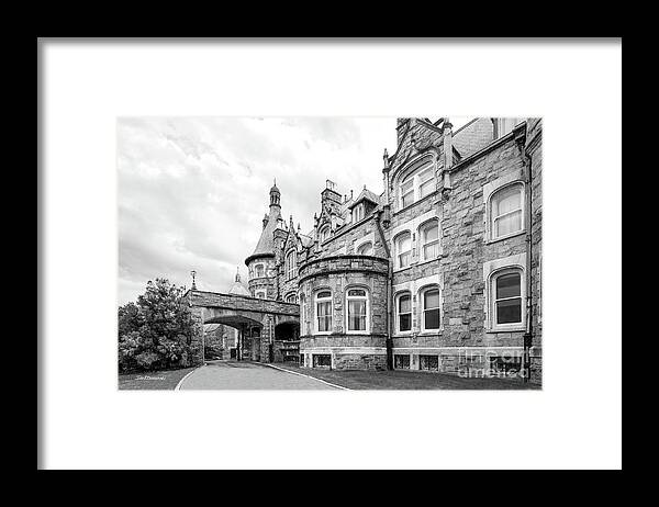 Rosemont College Framed Print featuring the photograph Rosemont College Main Building by University Icons