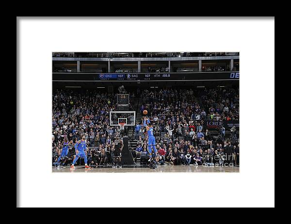 Russell Westbrook Framed Print featuring the photograph Russell Westbrook #3 by Rocky Widner