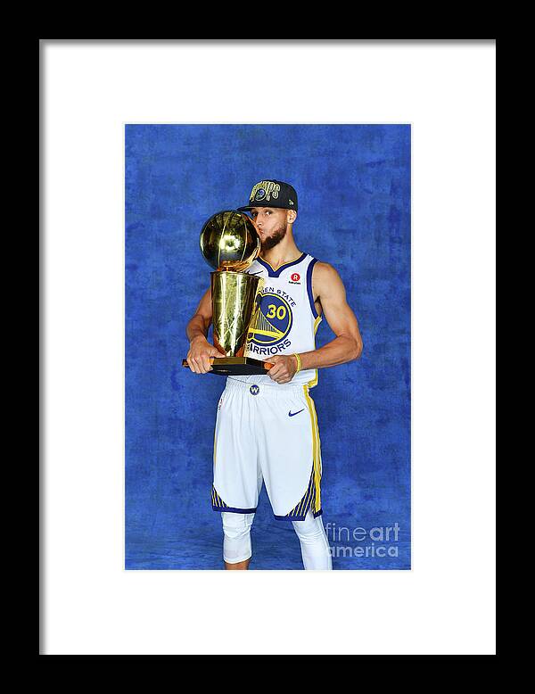 Playoffs Framed Print featuring the photograph Stephen Curry #3 by Jesse D. Garrabrant