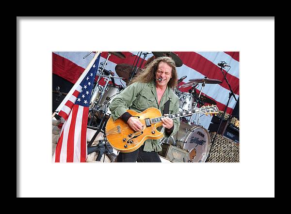 Ted Framed Print featuring the photograph Ted Nugent #3 by Action