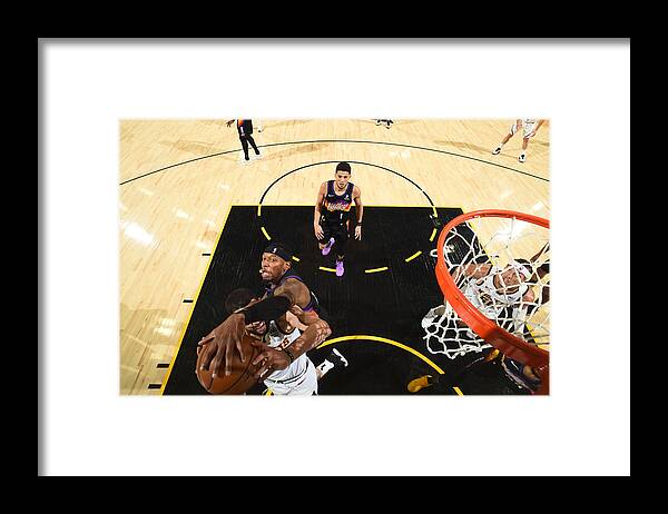 Playoffs Framed Print featuring the photograph Torrey Craig by Garrett Ellwood