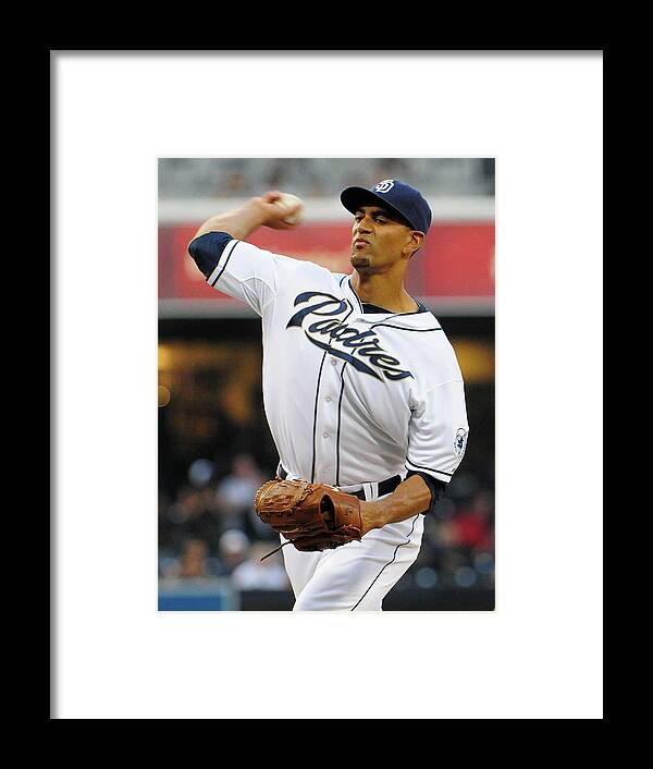 California Framed Print featuring the photograph Tyson Ross by Denis Poroy