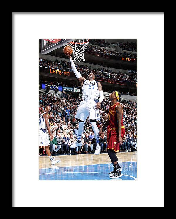 Nba Pro Basketball Framed Print featuring the photograph Wesley Matthews by Danny Bollinger