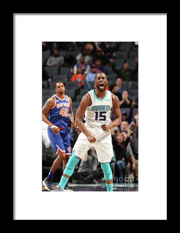 Kemba Walker Framed Print featuring the photograph Kemba Walker by Kent Smith