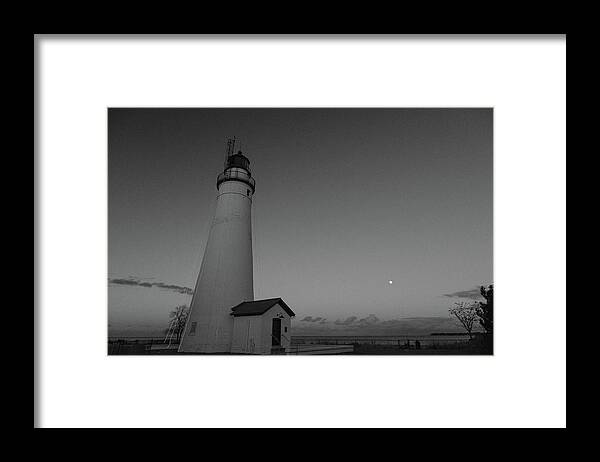 Lighthouse Framed Print featuring the photograph Fort Gratiot Lighthouse in Michigan #31 by Eldon McGraw