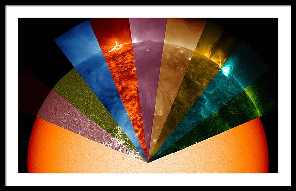 313. Solar Dynamics Observatory Shows Sun's Rainbow of Wavelengths by Kiguni