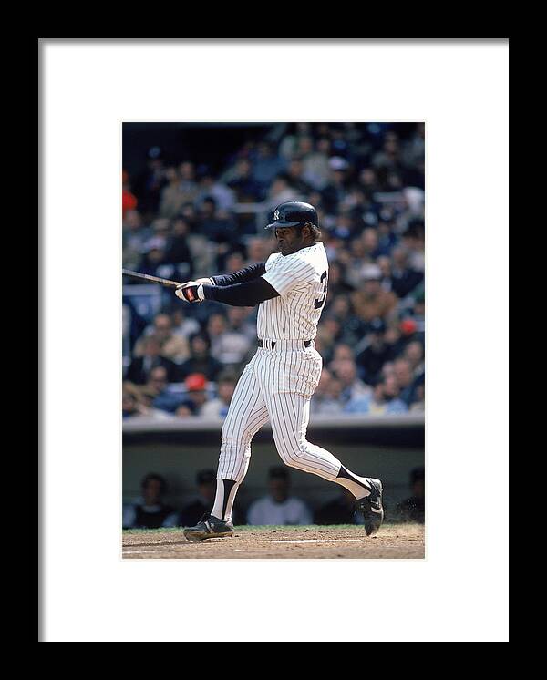American League Baseball Framed Print featuring the photograph MLB Photos Archive #32 by MLB Photos