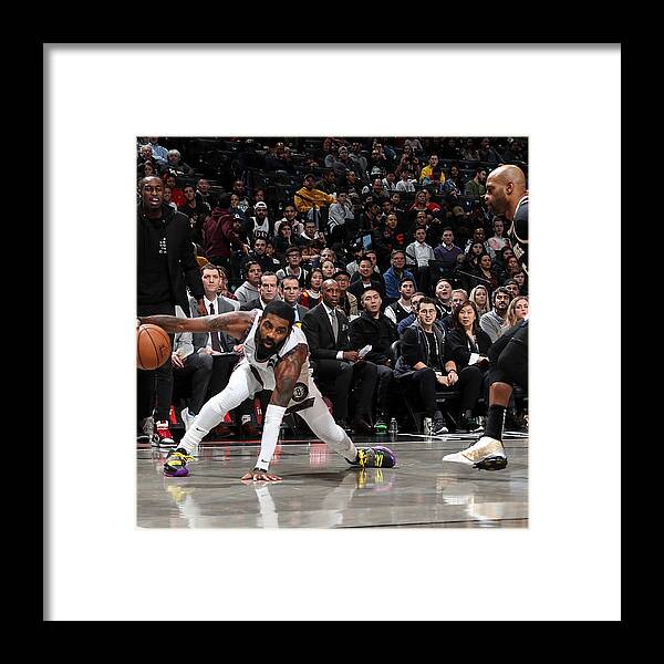 Kyrie Irving Framed Print featuring the photograph Kyrie Irving #33 by Nathaniel S. Butler