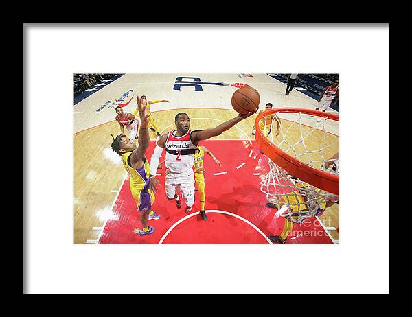 John Wall Framed Print featuring the photograph John Wall #35 by Ned Dishman