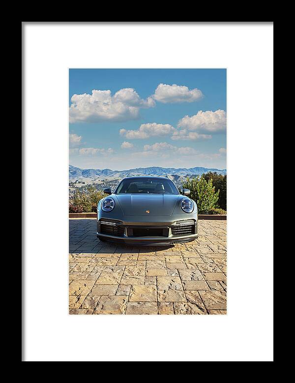 Cars Framed Print featuring the photograph #Porsche #911 #Turbo S #Print #36 by ItzKirb Photography