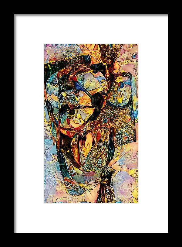 Contemporary Art Framed Print featuring the digital art 37 by Jeremiah Ray