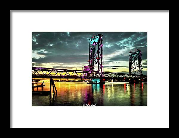  Framed Print featuring the photograph Portsmouth by John Gisis