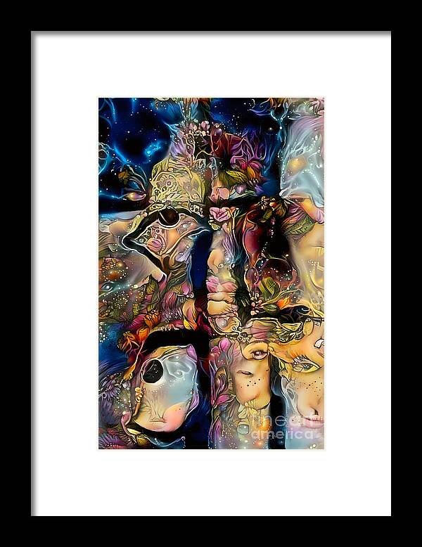 Contemporary Art Framed Print featuring the digital art 39 by Jeremiah Ray