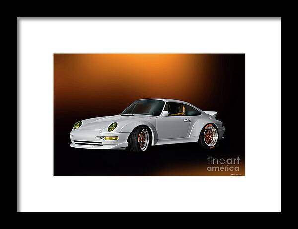 Porsche 911 Turbo Coupe Framed Print featuring the photograph 1995 Porsche 911 Turbo #4 by Dave Koontz