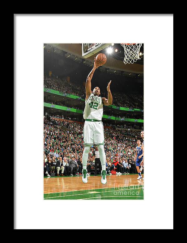 Playoffs Framed Print featuring the photograph Al Horford by Jesse D. Garrabrant
