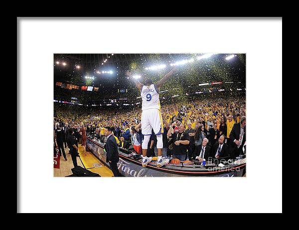 Playoffs Framed Print featuring the photograph Andre Iguodala by Noah Graham