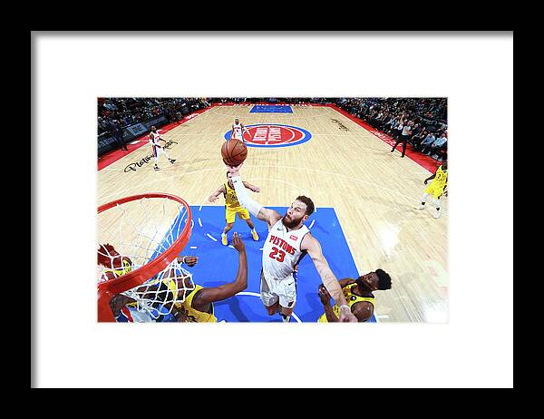 Nba Pro Basketball Framed Print featuring the photograph Blake Griffin by Brian Sevald