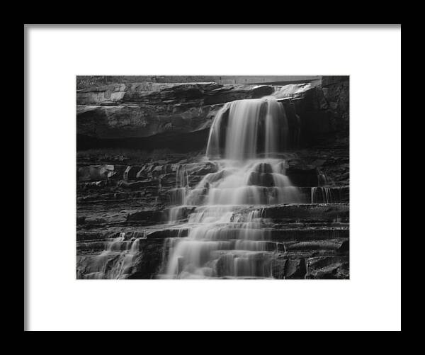  Framed Print featuring the photograph Brandywine Falls by Brad Nellis