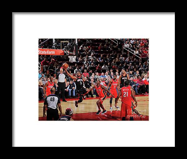 Nba Pro Basketball Framed Print featuring the photograph Chris Paul by Bill Baptist