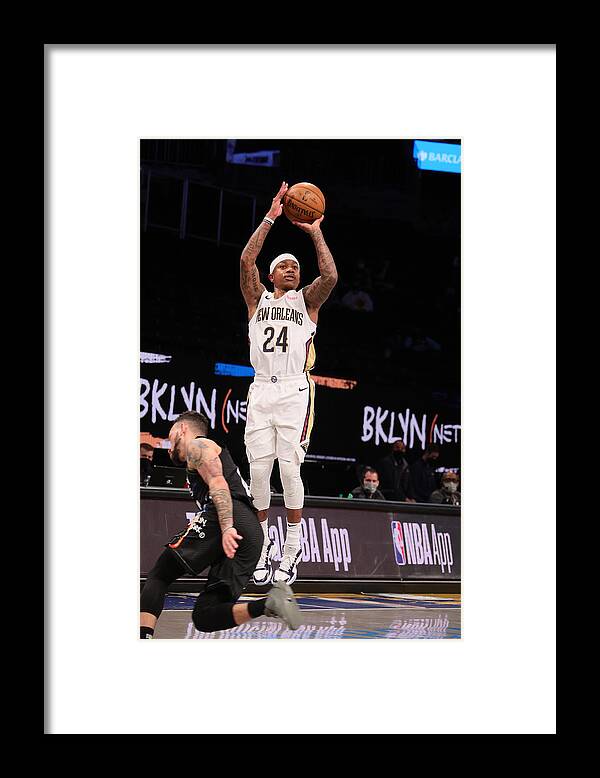 Nba Pro Basketball Framed Print featuring the photograph Isaiah Thomas by Nathaniel S. Butler