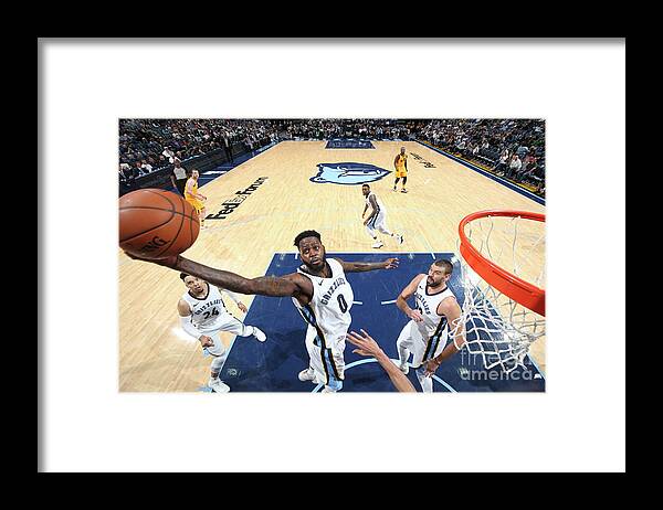 Nba Pro Basketball Framed Print featuring the photograph Jamychal Green by Joe Murphy